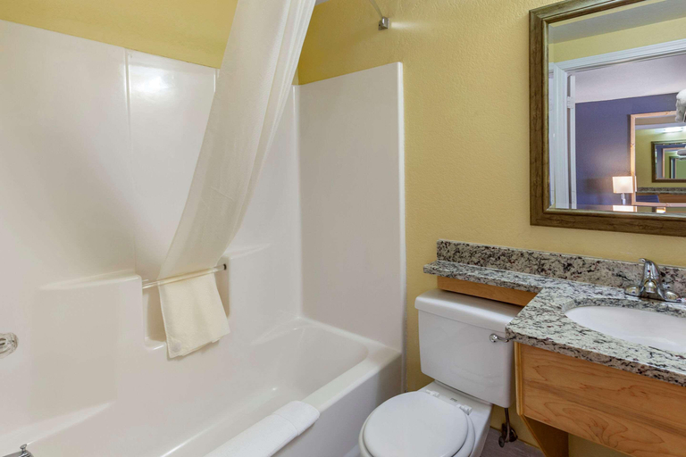 Bathroom 4, Econo Lodge Clovis, Curry