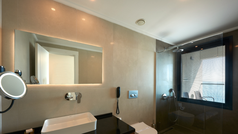 Bathroom 5, Maril Resort Hotel, Didim
