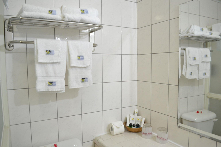 Bathroom 4, West Plaza Downtown Hotel