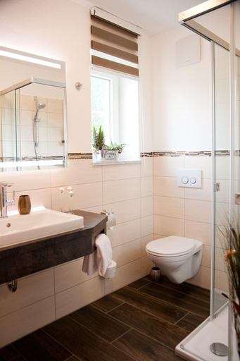 Bathroom 4, Landhotel Hutzenthaler, Landshut