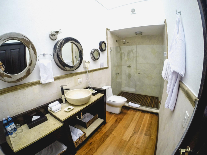 Bathroom 5, Hotel Boutique Hacienda Guadalupe, Allende