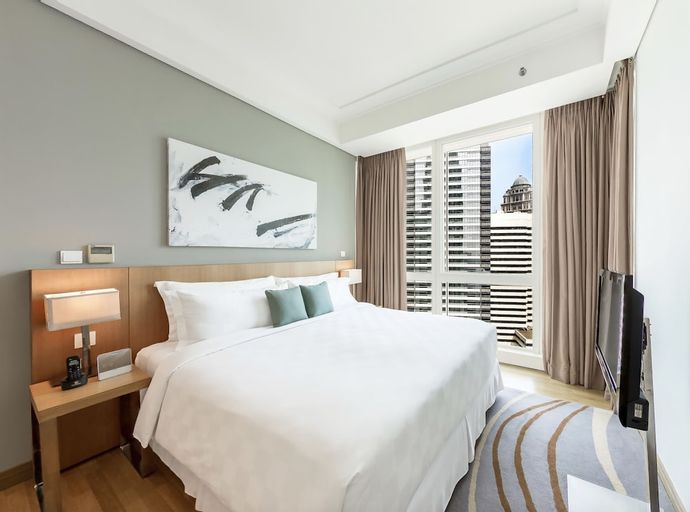 Bedroom 2, Fraser Residence Sudirman, Jakarta, South Jakarta