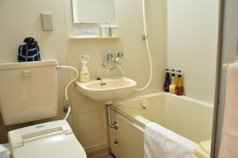 Bathroom 3, Hotel Obokekyo Mannaka, Miyoshi