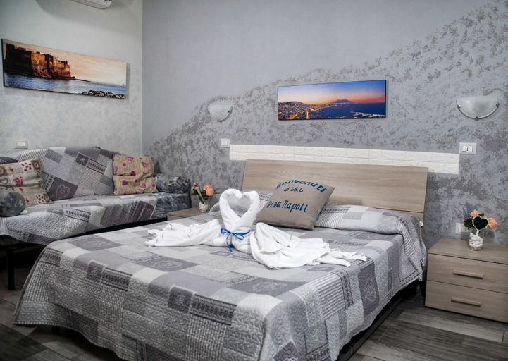 Bedroom 3, B&B Viva Napoli, Napoli