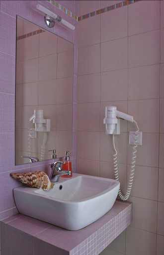 Bathroom 5, Hippocampus Hotel, South Aegean