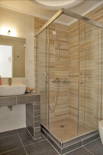 Bathroom 5, Hippocampus Hotel, South Aegean
