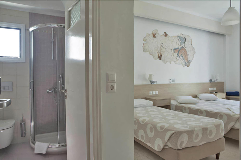Bathroom 5, Hippocampus Hotel, South Aegean