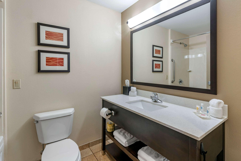 Bathroom 4, Comfort Inn Sullivan, Franklin