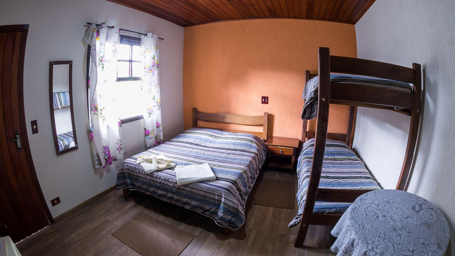 Bedroom 3, Pousada Cristo Redentor, Campo Limpo Paulista