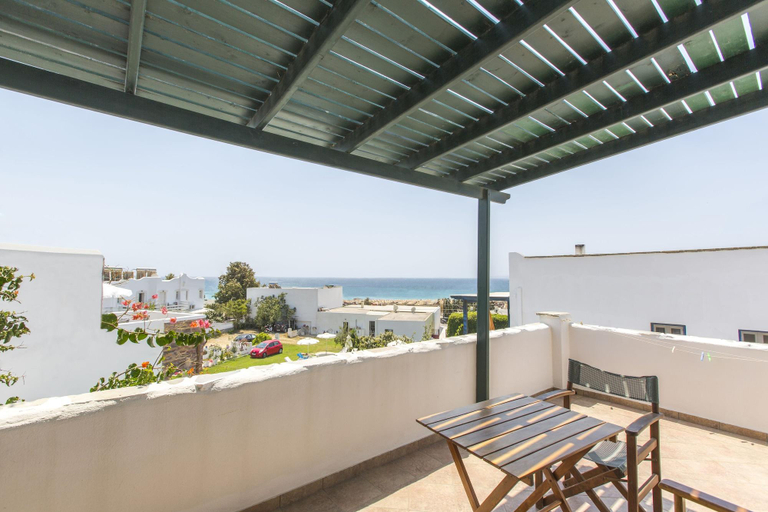 Bedroom 2, Pyrgos Beach Studios, South Aegean