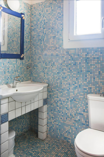 Bathroom 4, Hill Lofos Hotel, Ionian Islands
