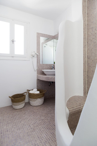 Bathroom 5, Ftelia Bay Mykonos Hotel, South Aegean