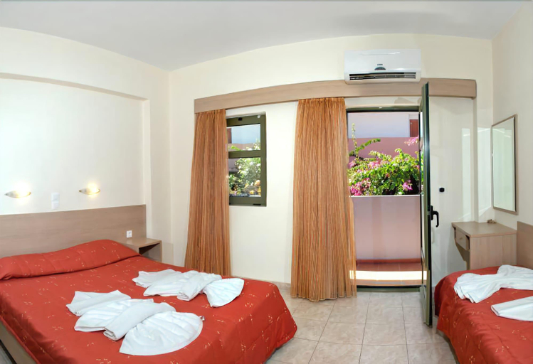 Bedroom 2, Hotel Stella Katrin, Crete