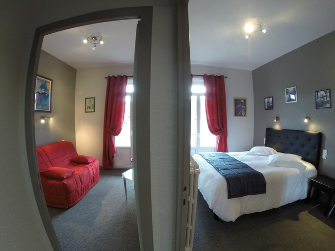 Bedroom 3, Aviation Hotel, Puy-de-Dôme