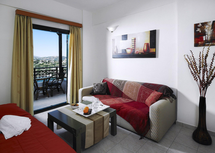 Bedroom 3, Erivolos Hotel Apartments, Crete