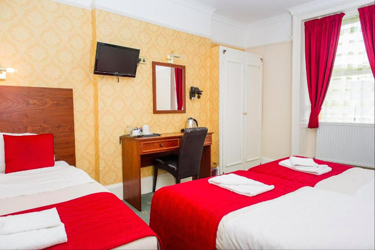 Bedroom 4, Avonmore Hotel Cartwright Gardens, London