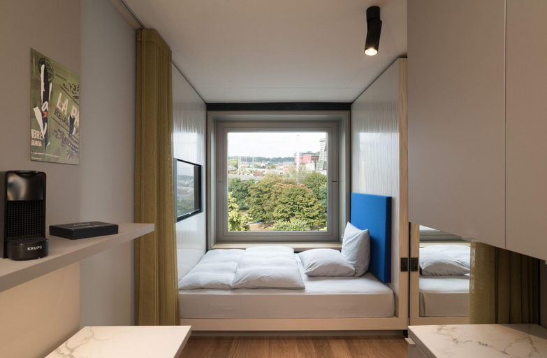Bedroom 5, b'mine Duesseldorf, WorldHotels Crafted, Düsseldorf