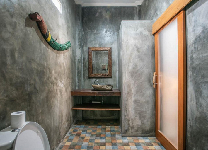Bathroom 4, Lotus Guest House, Badung