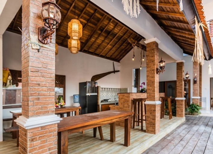 Public Area, Lotus Guest House, Badung