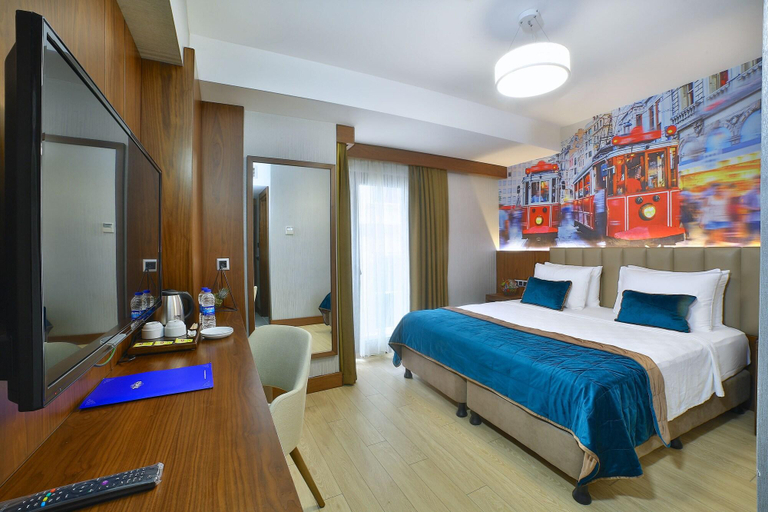 Bedroom 4, The Tango Hotel Taksim, Beyoğlu