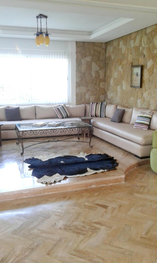 Bathroom, Elegant Villa in Laghnimyene with Private Pool, Settat
