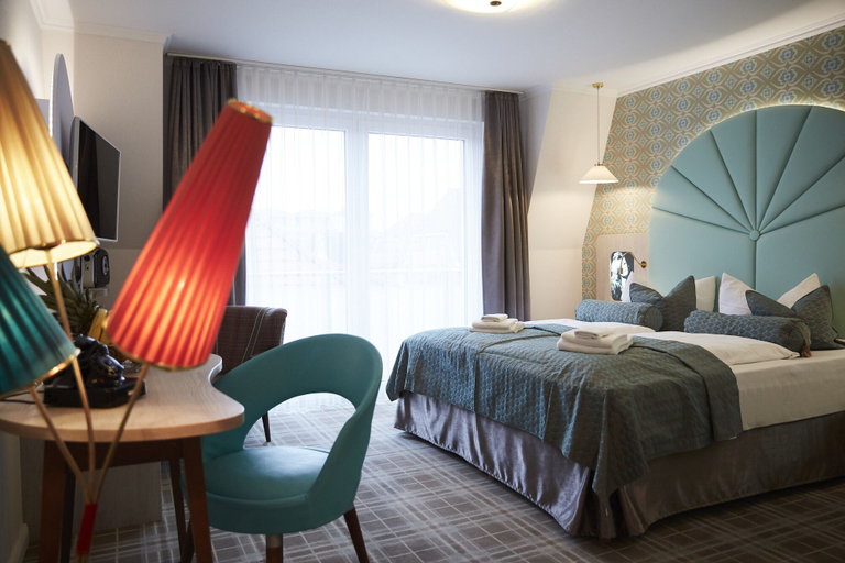 Bedroom 3, Bernstein Hotel "50`s Seaside Motel", Dithmarschen