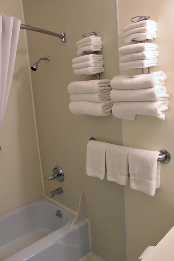 Bathroom 3, Budget Host Crestview Inn, Chippewa