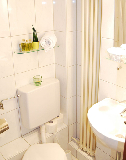 Bathroom 5, Panorama Hotel Rheinkrone, Mayen-Koblenz