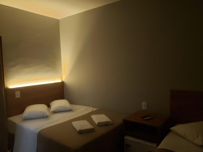 Bedroom 2, Hotel Umuarama, Aparecida