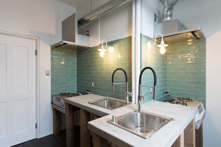 Bathroom 4, Little Barrel Guest House - Hostel, Otaru