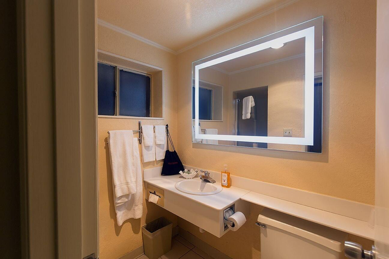 Bathroom 3, Atrium Inn, Guilford