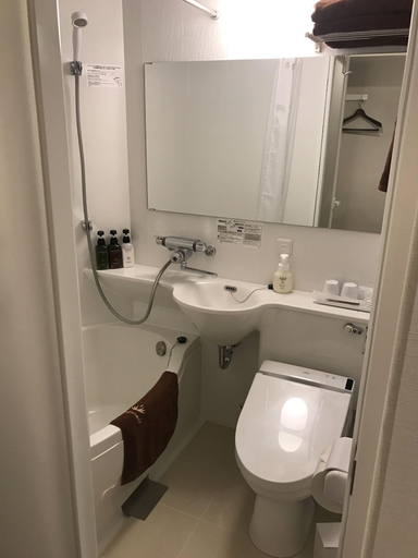 Bathroom 4, DOTONBORI Crystal Hotel II, Osaka