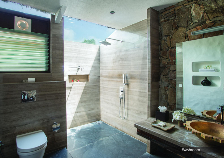 Bathroom 5, The Serai Bandipur, Chamrajnagar