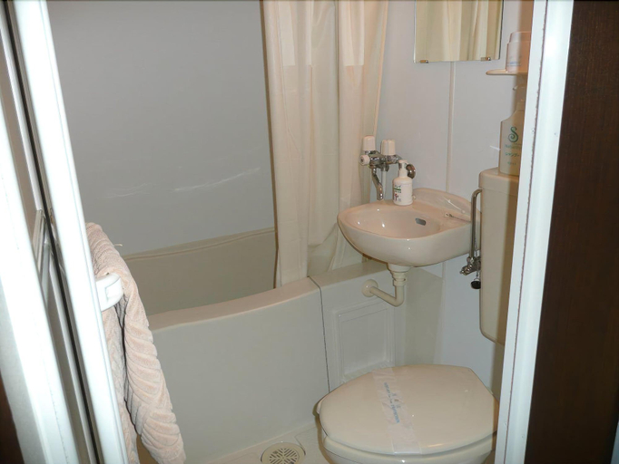Bathroom 5, Hotel Famitic Myojin, Nikkō