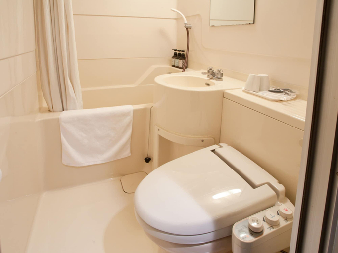 Bathroom, Hamamatsu Station Hotel, Hamamatsu