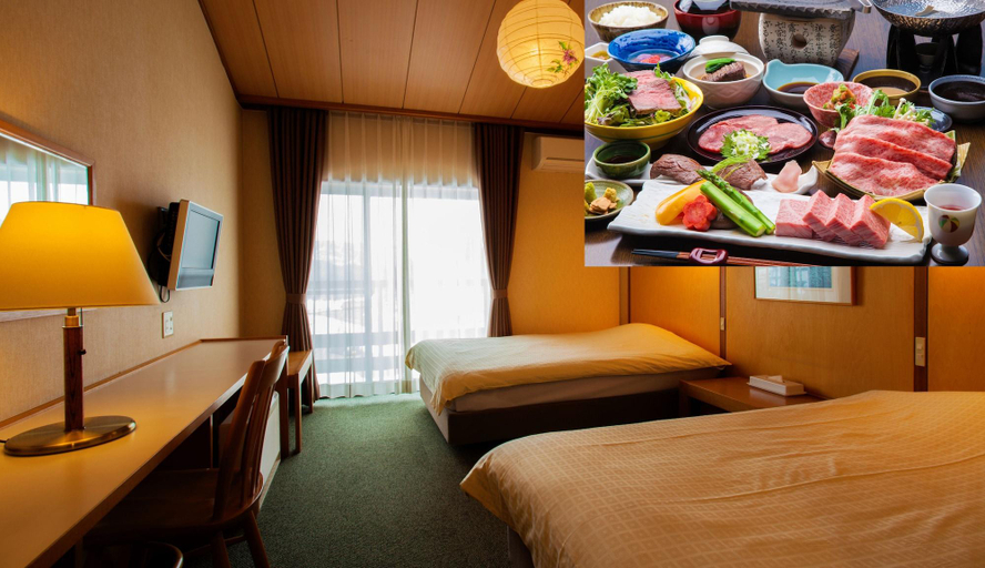 Bedroom 4, Hotel Kikori, Hida