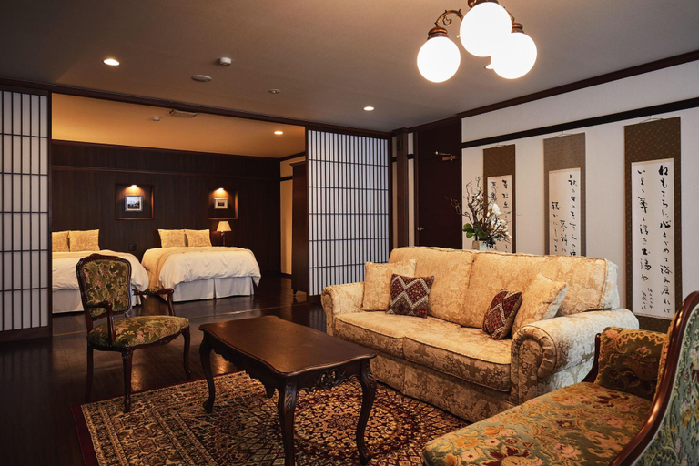 Bedroom 3, Tateshina Onsen Hotel Shinyu, Chino