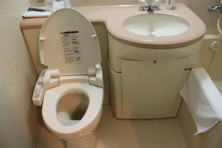 Bathroom 4, Seaside Hotel Kamome, Hakodate