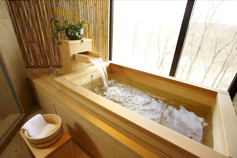 Bathroom 5, Chikusenso Mt.Zao Resort & Spa, Zaō
