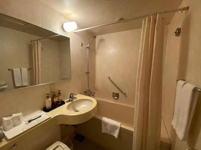Bathroom 5, Koriyama View Hotel, Kōriyama