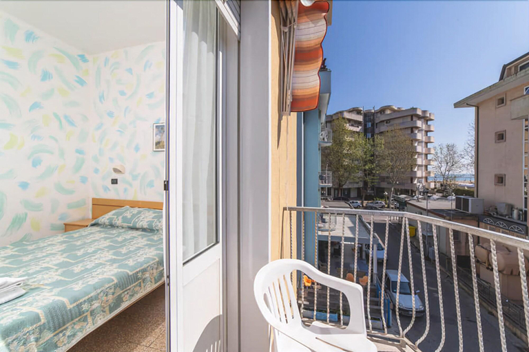 Bedroom 3, Hotel Enna, Rimini