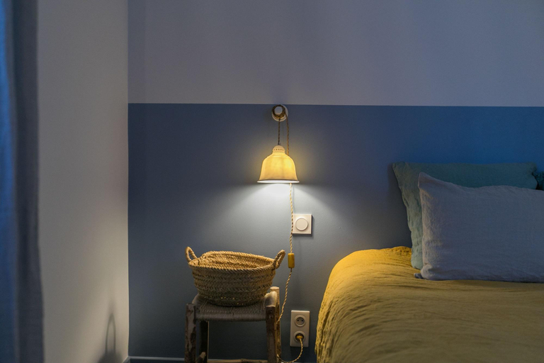 Bedroom 2, Le Moulin de l'Abbaye, Dordogne