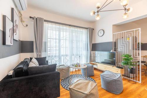 Sen’s Mansion Locals Apt00165230，Close to Beijing road subway station & pearl river night tour & shi, Guangzhou