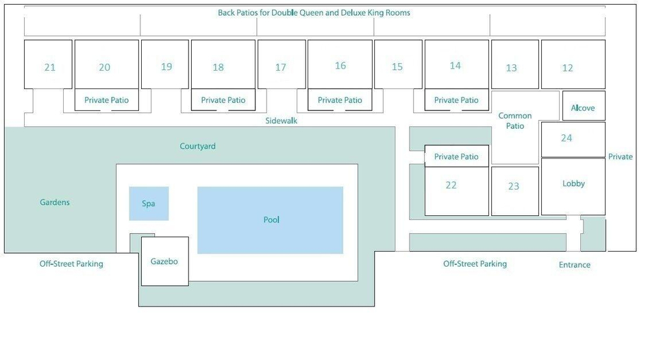 Public Area, BelleVue Oasis-Palm Springs - Adults Only, Riverside