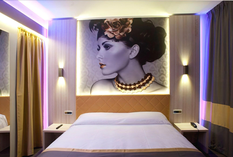 Bedroom 4, Hotel Camelia, Novara