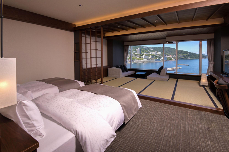 Bedroom 3, Atami Korakuen Hotel, Shizuoka