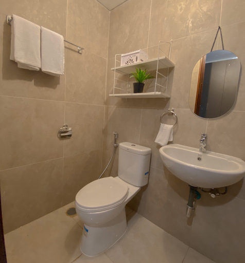 Bathroom 5, Meisterstadt Pollux Apartment Type Studio King Single Bed, Batam