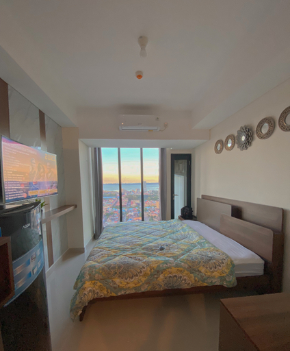 Bedroom 2, Meisterstadt Pollux Apartment Type Studio King Single Bed, Batam