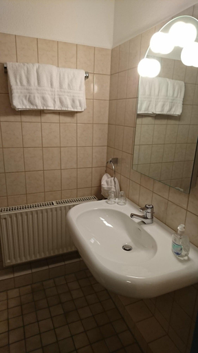 Bathroom, H&S Hotel Wildpferd, Coesfeld