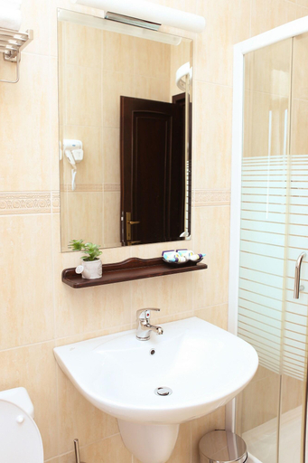 Bathroom, Hotel Bohemia, Bacau